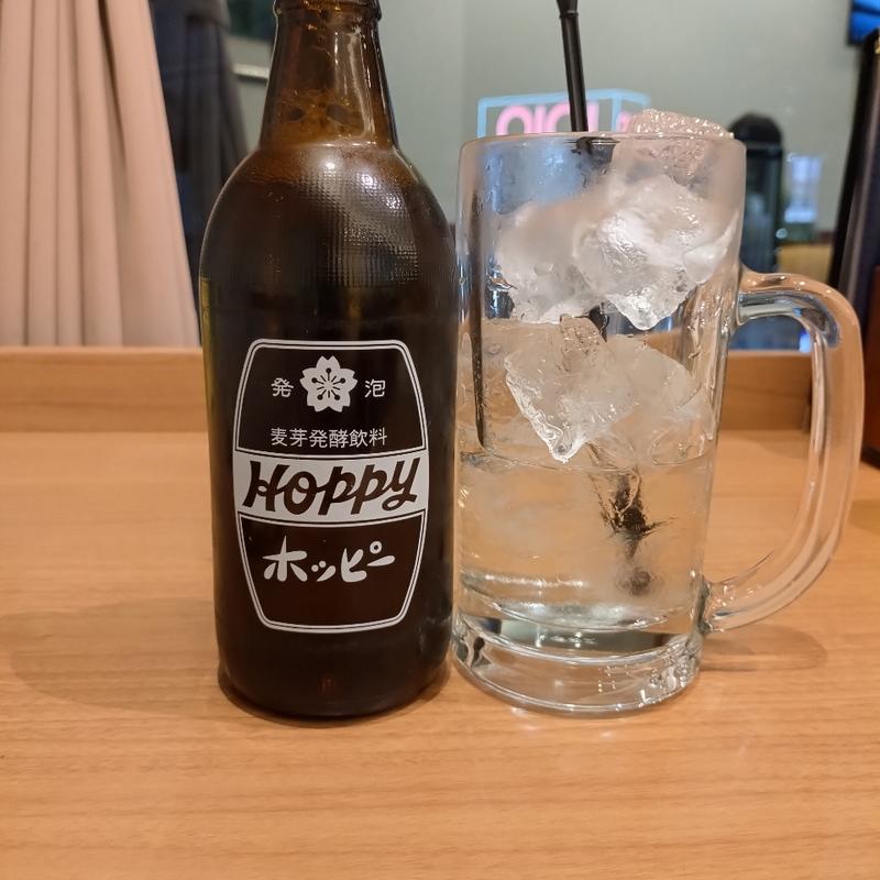 ホッピーセット(楽天地スパ 展望レストラン )