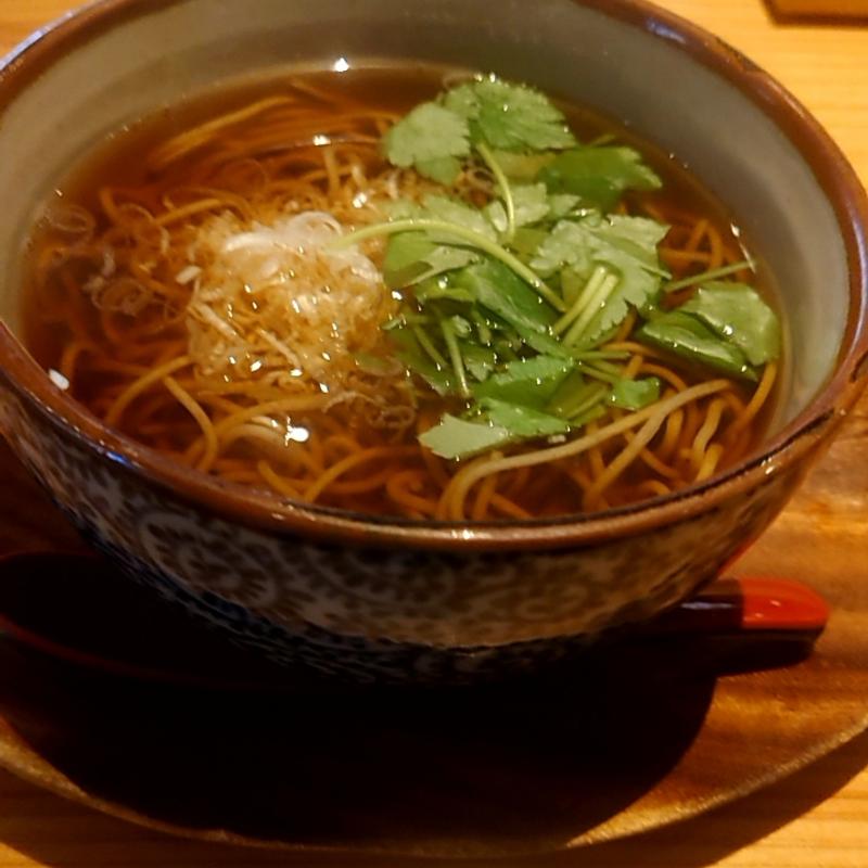 かけそば(蕎麦酒場 なかむら庵)