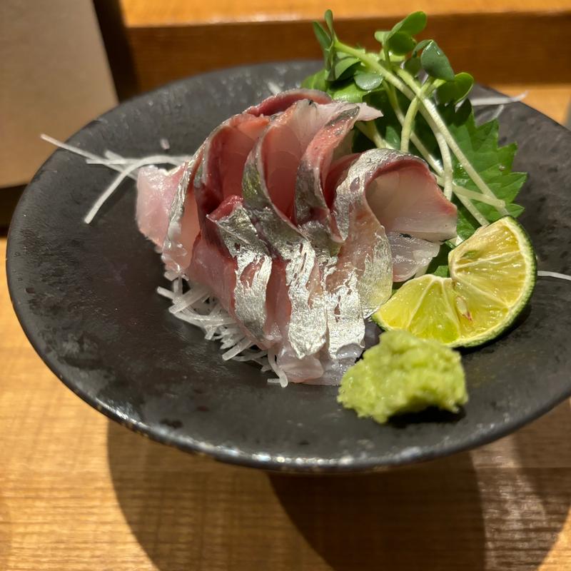 真鯵のお刺身(tsugumi)