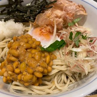 納豆ぶっかけそば