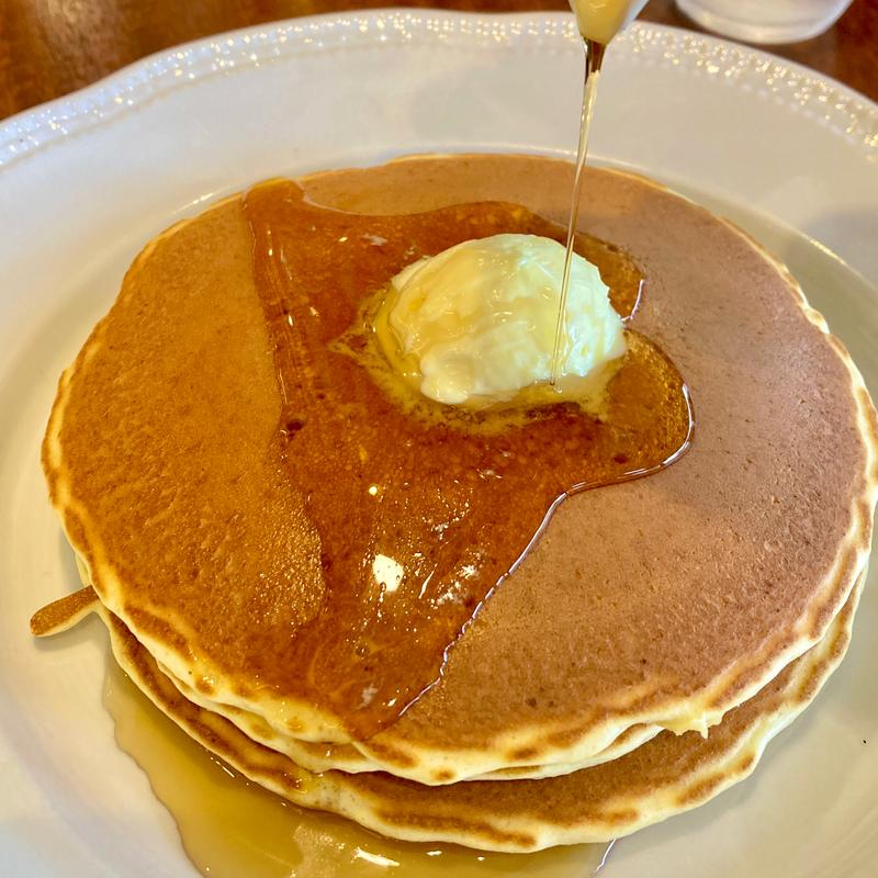 モーニングパンケーキ(ドリンクバー付き)(ロイヤルホスト 堀川五条店 )