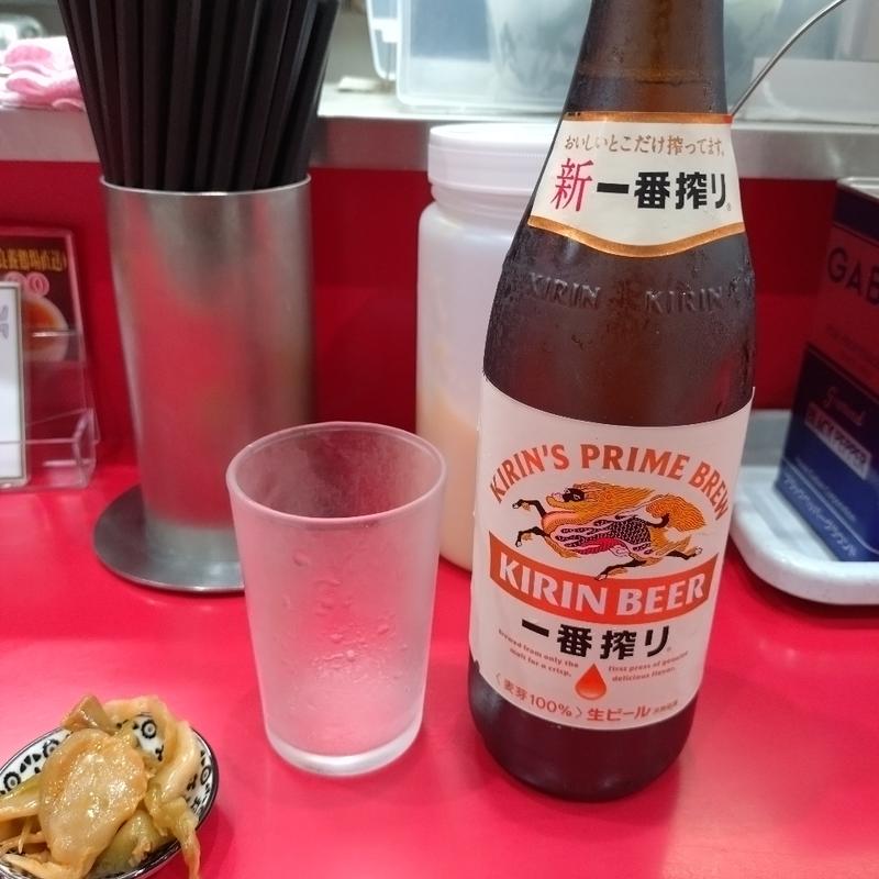 ビール(ラーメンかいざん 西船橋店)