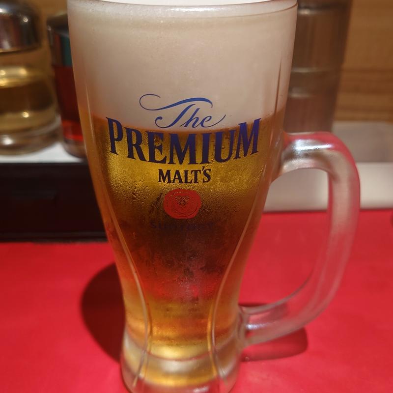 プレミアムモルツ(中華食堂 一番館 新小岩店)