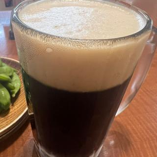 エビス黒ビール(骨付鳥 一鶴 心斎橋店)