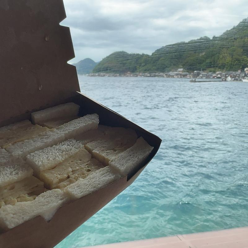 本庄のたまごサンド(INE CAFE)