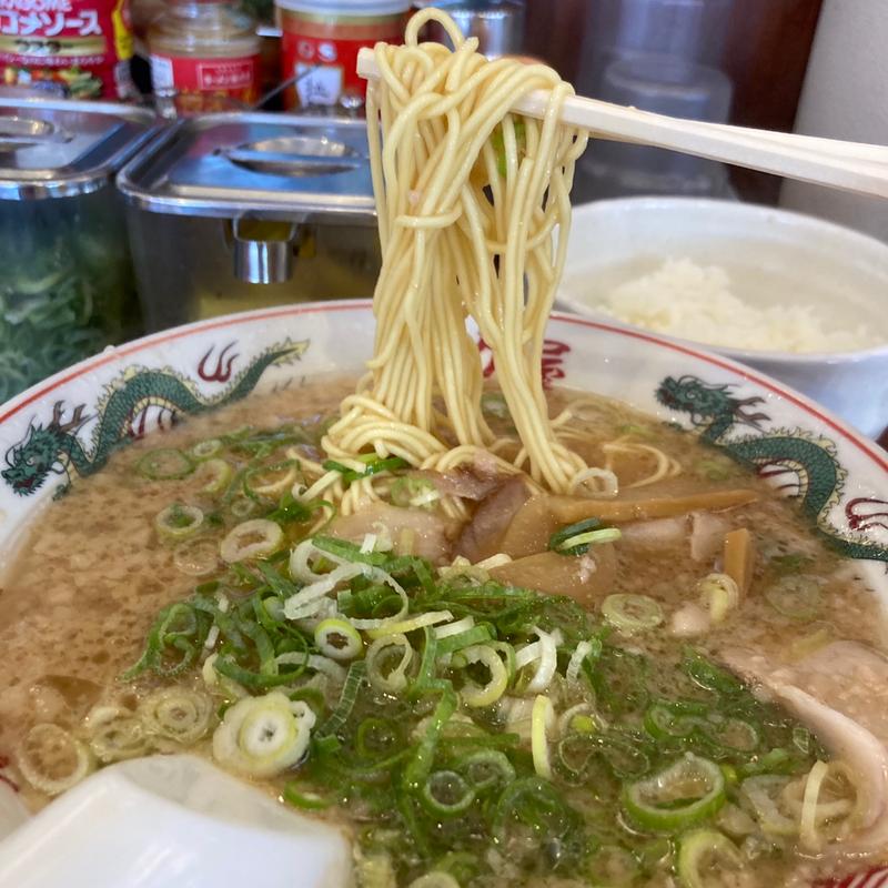 コク旨ラーメン+餃子定食(魁力屋 多摩ニュータウン通り店)