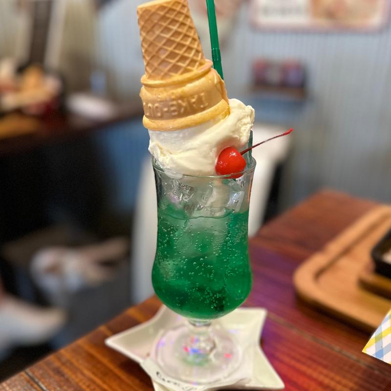 クリームソーダ(Cafe_SKR)