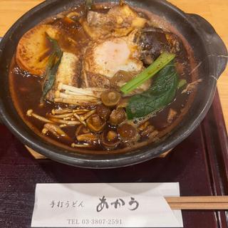 キノコたっぷり味噌煮込みうどん