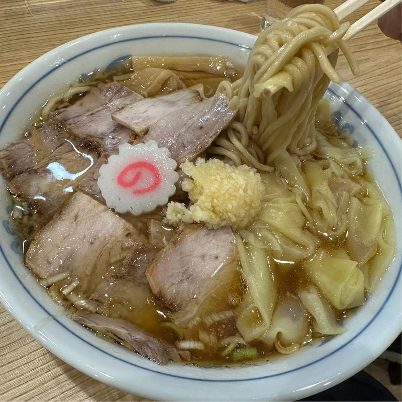 ワンタンチャーシュー麺(ら～めん髙尾（らーめん高尾）)