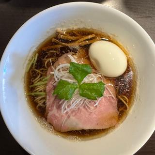 特製醤油ラーメン(のど黒らぁ麺 永屋)