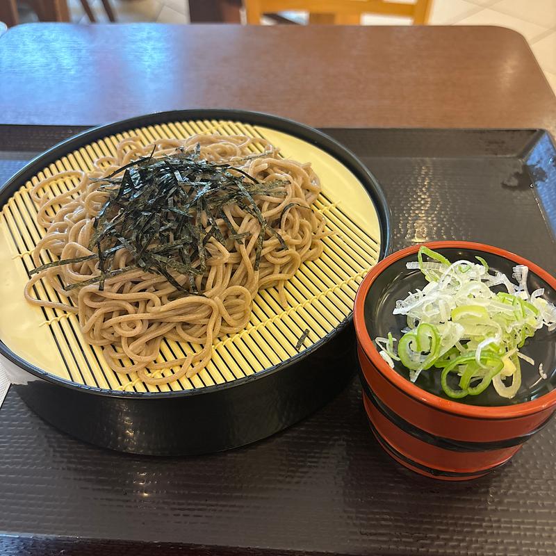 ざるそば(かつてん モラージュ菖蒲店)