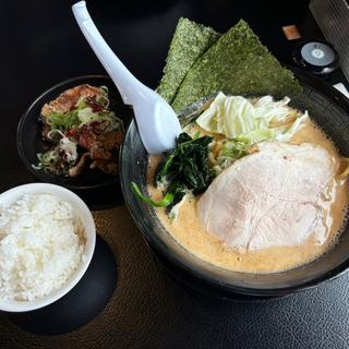 濃厚豚骨ハルピン 油淋鶏セット(ハルピンラーメン 塩尻広丘駅前店 )