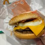 倍チーズ月見バーガー