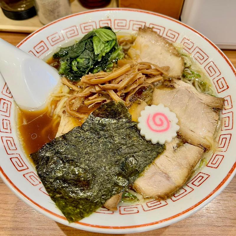 長岡生姜ラーメン(喜多方食堂 山海)