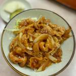 豚バラ丼 ラーメンセット(中華料理 喜楽)