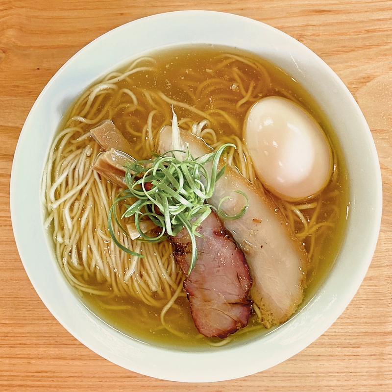 塩そば(麺 㐂色)