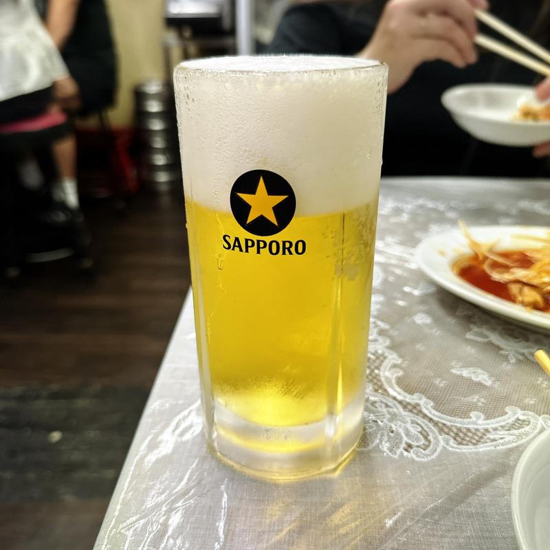 サッポロ生ビール(中華 宝来)