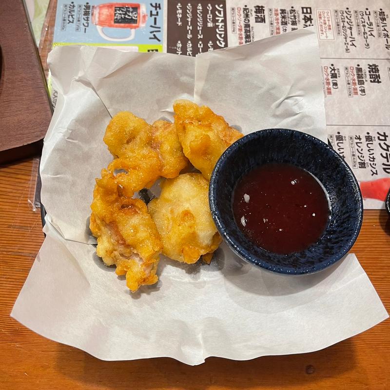 とり天　梅肉ソース添え(鳥貴族 福島店 )