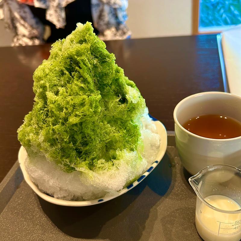 抹茶氷(茶菓専科ひなた)
