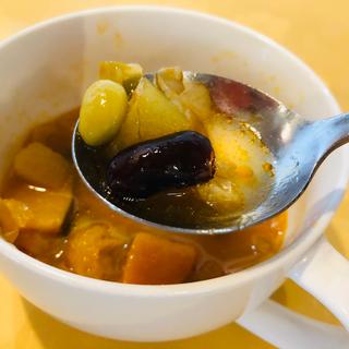 豆のミネストローネ_プリフィックスランチ(traiteurソレイユ)
