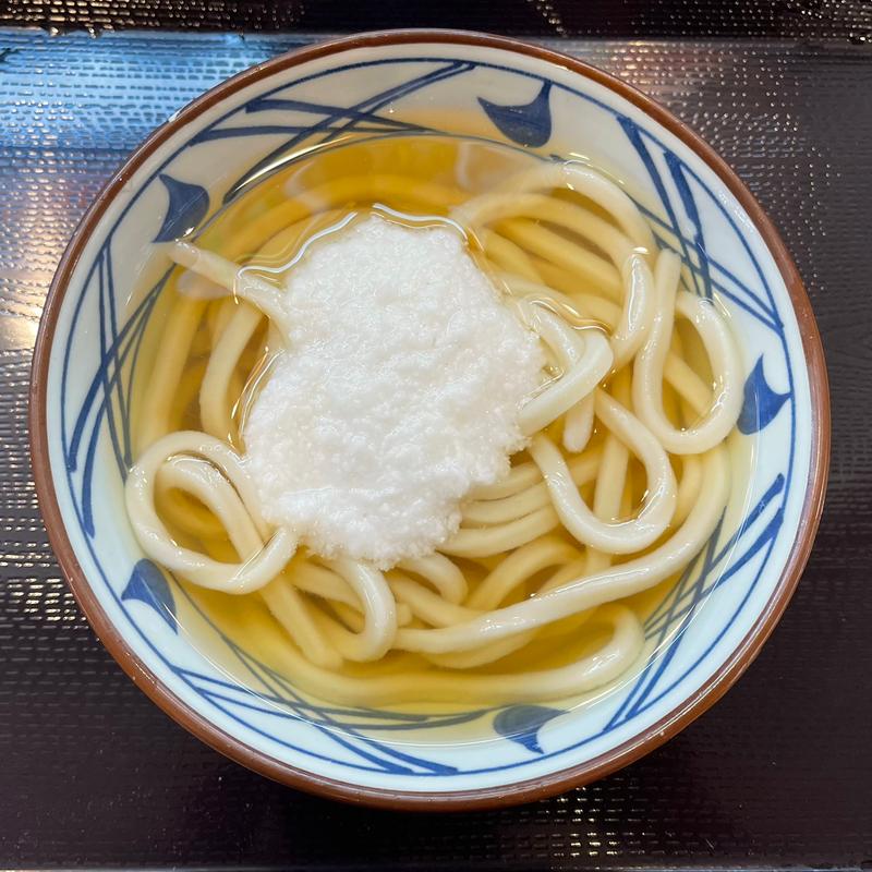 ひやかけうどん(丸亀製麺晴海トリトン)
