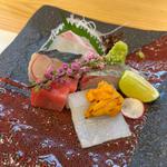 刺し身盛り合わせ