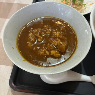 カレー丼・半ラーメンセット(力石中華飯店 )