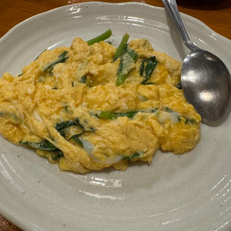 ニラ玉(呑者家 本店 （どんじゃか）)