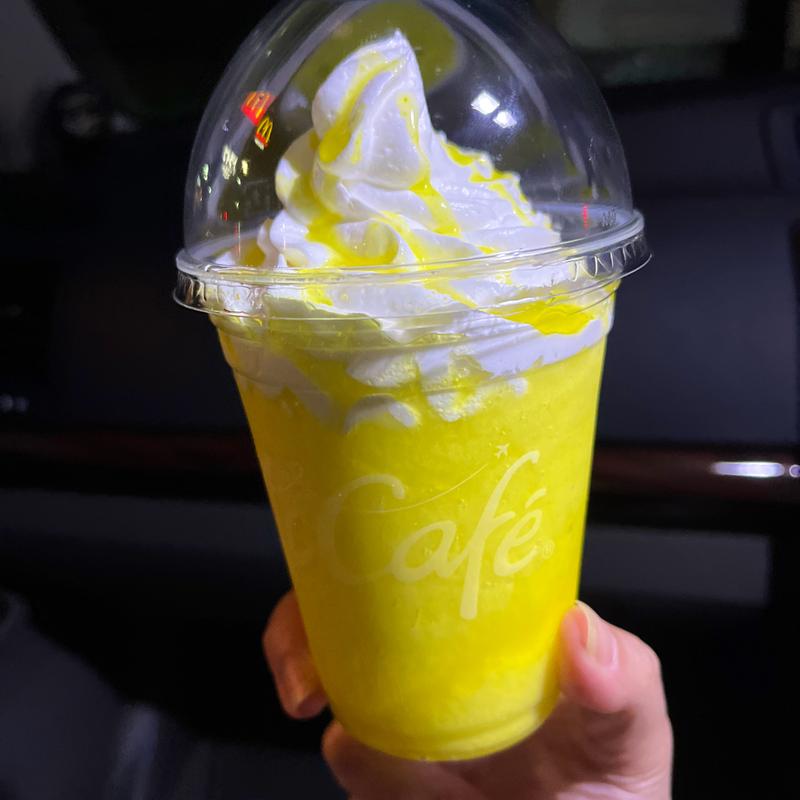 ゴールデンパインフラッペ(マクドナルド 新潟亀貝店)