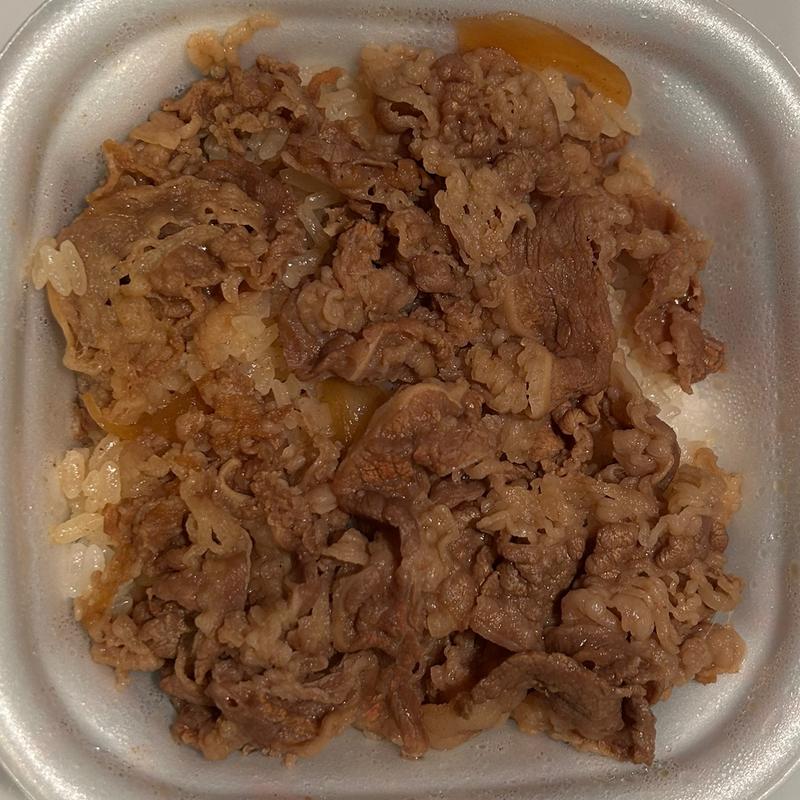 牛丼(並盛)(すき家 枚方中宮東之町店 )