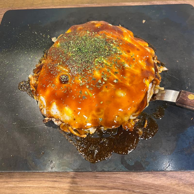 府中焼き（そば）　ハーフ(広島ＫＥＮＴＡ府中焼き＆鉄板焼き)