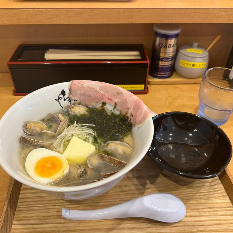 アサリバター塩ラーメン(麺のようじ 奈良)