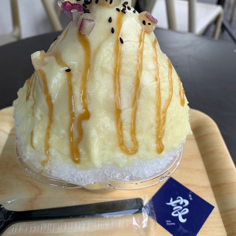 いもいつもくんのかき氷(菓処 芋いつも)