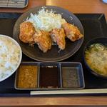 からやま定食（4個）ご飯大盛(からやま 長岡店)