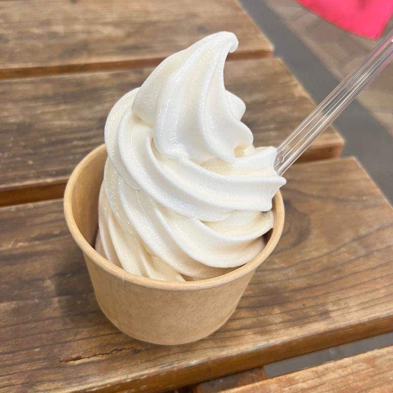 豆乳ソフト(道の駅三笠)