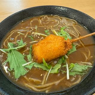 カツカレー蕎麦(そば太鼓亭 茨木松ヶ本店)