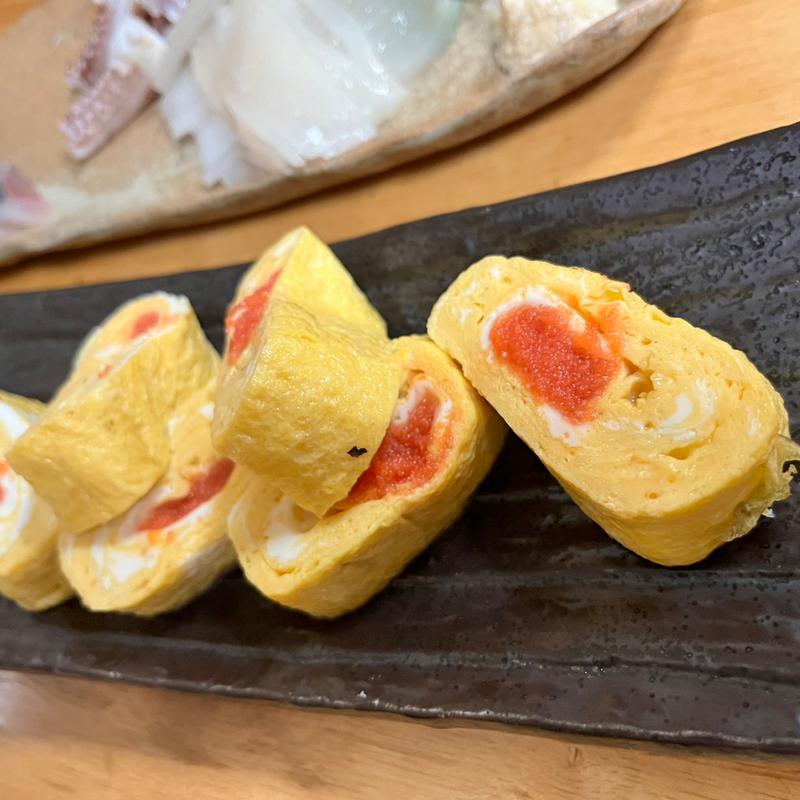 明太子出汁巻き(田、ぬき村)