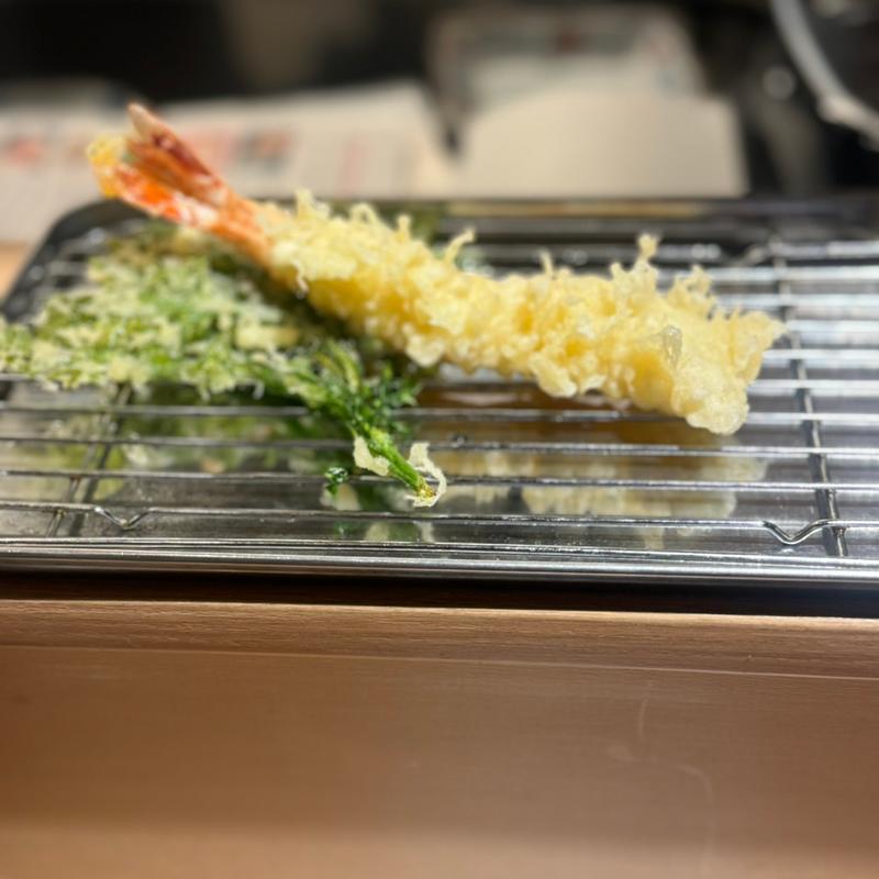 満足天ぷらセット(旬菜・本和膳　天儀)