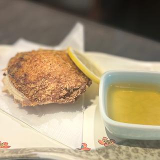 毛がに甲羅揚げ(北海道海鮮処 ほっ貝亭)