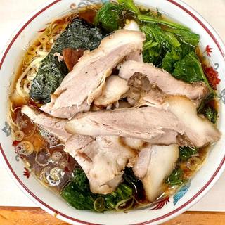 青島チャーシュー麺 大 ほうれん草 チャーシュー(青島食堂 秋葉原店 )