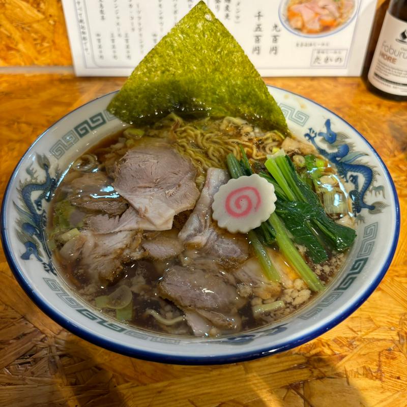 ラーメン(生姜正油ラーメン専門店 たかの)