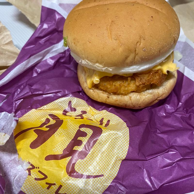 月見チーズフィレ(ケンタッキーフライドチキン和白店)