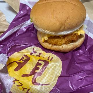 月見チーズフィレ(ケンタッキーフライドチキン和白店)