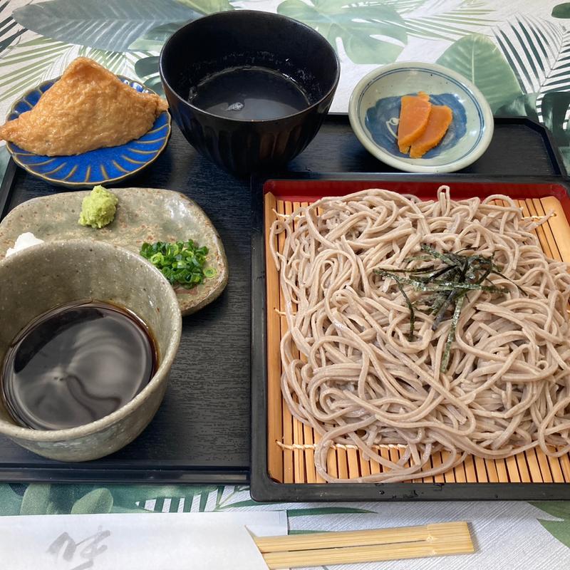 ざるいなりセット(手打ちそば蛍 )