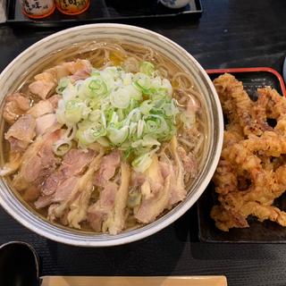 鳥中華　大　ゲソ天(肉そば藤七 上杉本店)