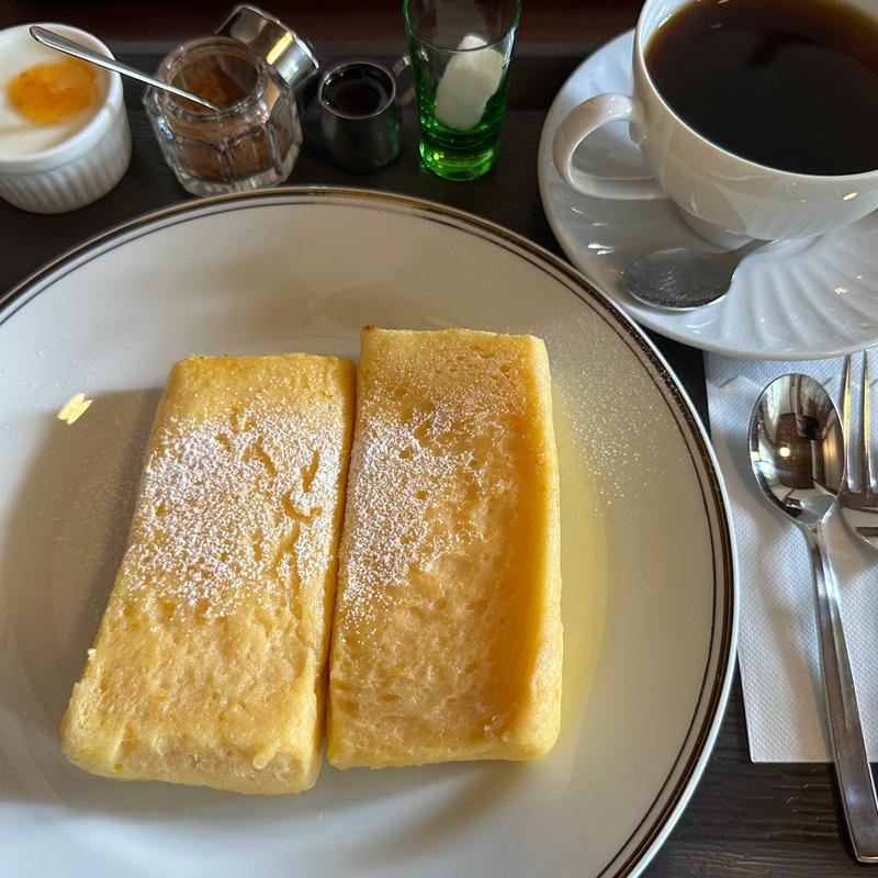 フレンチトーストモーニング(亀田山喫茶室 )
