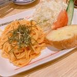 「つぶつぶなめらか」明太クリーム(コメダ珈琲店 東京医科大学病院店)