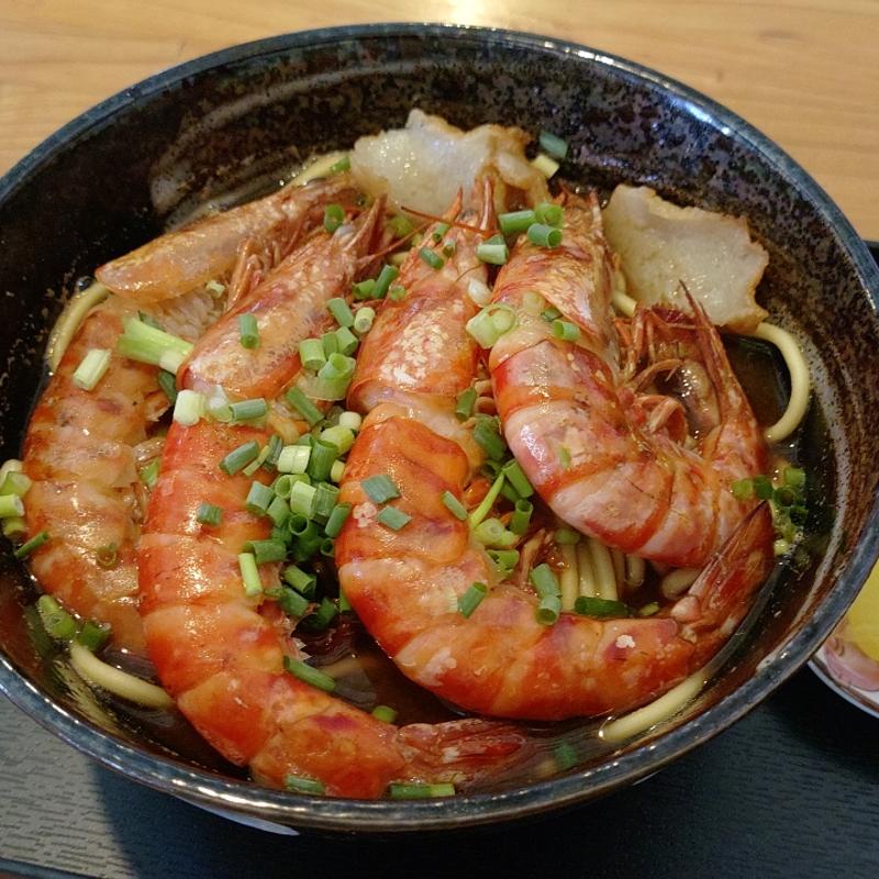 車海老そば(食事処 さとや（八重山そば）)