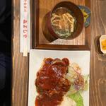 トンテキ定食赤(みよしや)