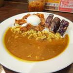 照りやき肉月見カレー(ハーフなす・ハーフきのこトッピング)(CoCo壱番屋 JR石川町駅南口店)